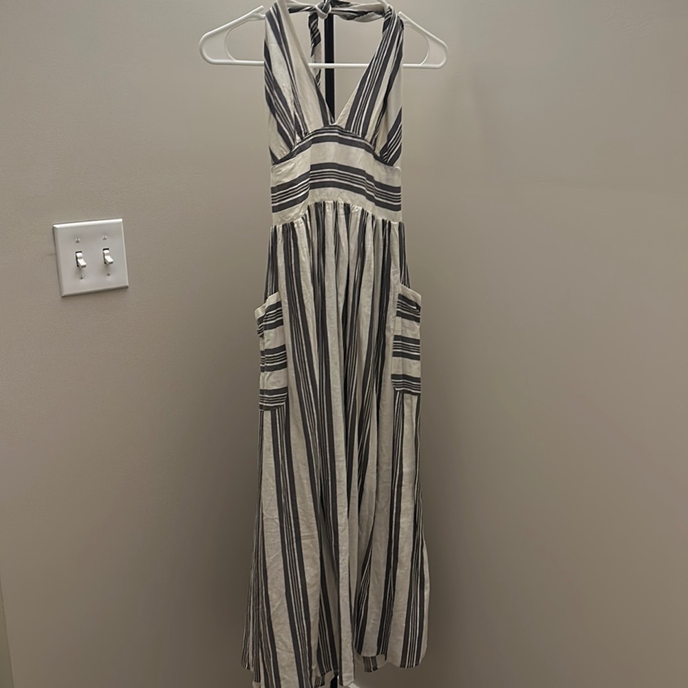 Urban Outfitters Striped Halter Dress